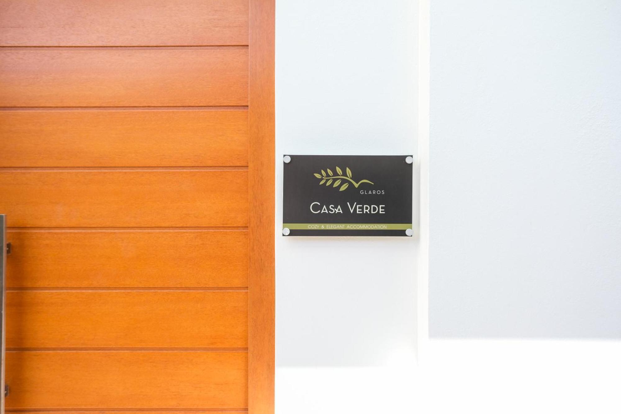 Glaros Casa Verde - Cozy Flat With Garden Near Beach คาโตดารัตโซ ภายนอก รูปภาพ