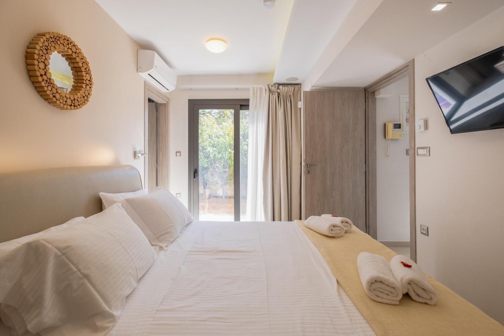 Glaros Casa Verde - Cozy Flat With Garden Near Beach คาโตดารัตโซ ภายนอก รูปภาพ