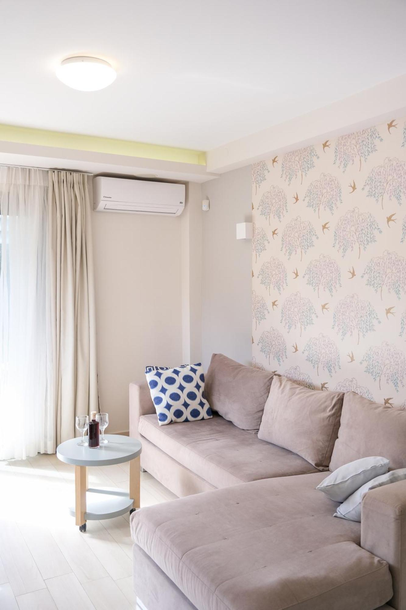 Glaros Casa Verde - Cozy Flat With Garden Near Beach คาโตดารัตโซ ภายนอก รูปภาพ