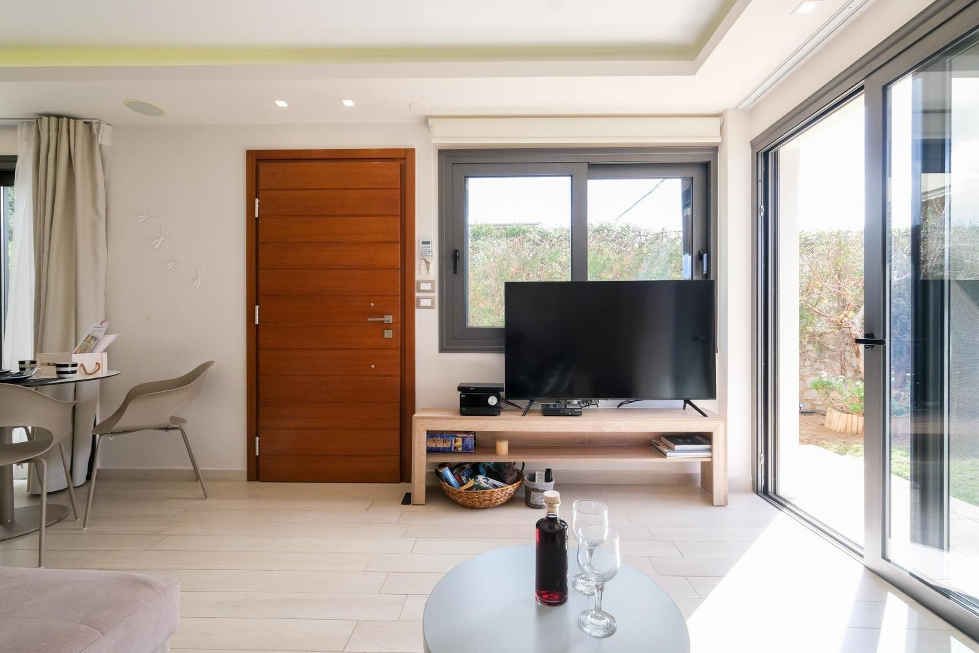 Glaros Casa Verde - Cozy Flat With Garden Near Beach คาโตดารัตโซ ภายนอก รูปภาพ