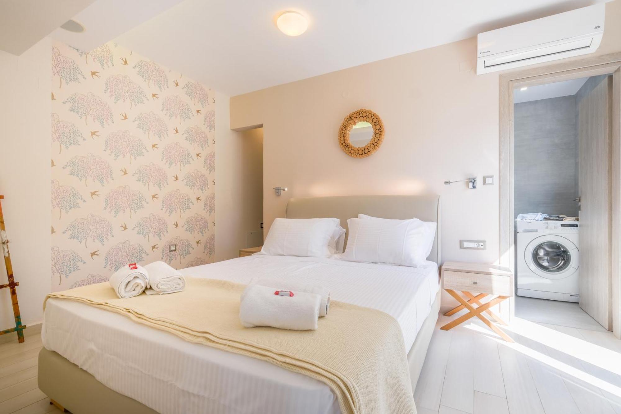 Glaros Casa Verde - Cozy Flat With Garden Near Beach คาโตดารัตโซ ภายนอก รูปภาพ